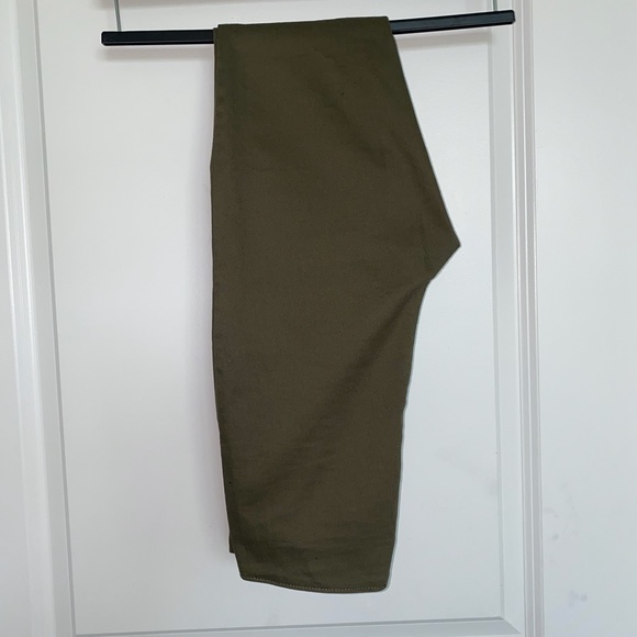 Divided H&M Olive Green Elastic Waist Pants - Picture 2 of 7
